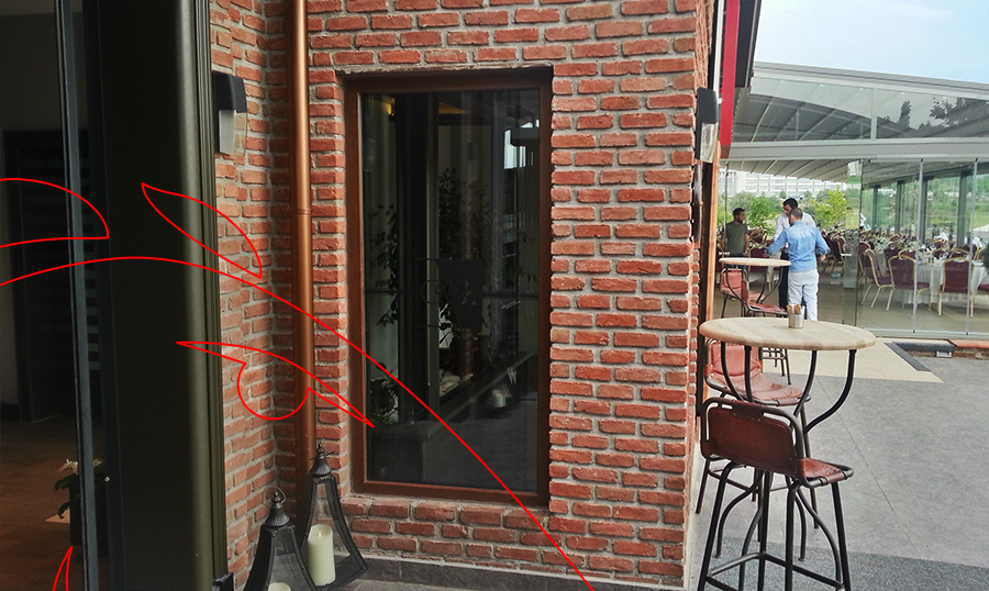 Antik Harman tuğla restorasyon