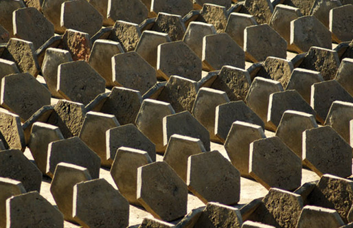 Dekorasyon ve restorasyon için altıgen taban tuğlası