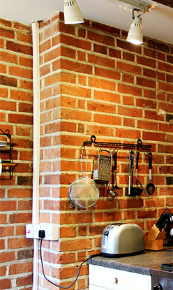 dekorasyon amaçlı harman tuğla